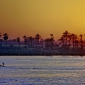 Barque au couchant sur le Nil
