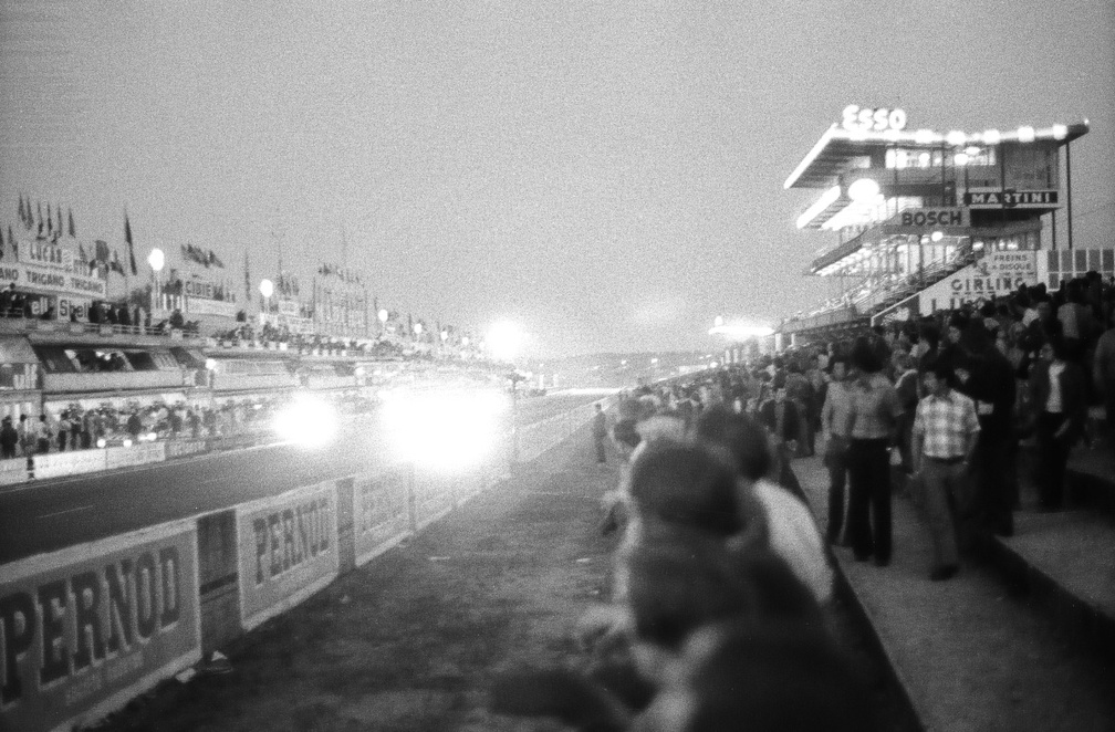 1973 - Le Mans - Les essais - Stands
