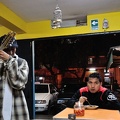 Dans un café - Lima