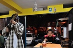 Dans un café - Lima