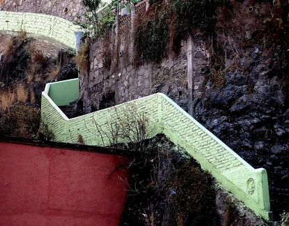 L'escalier vert - Guanajuato