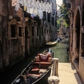 La gondole au linge - Venise