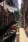 La gondole au linge - Venise