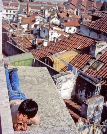 Cache-cache à l'Alfama - Lisbonne - Portugal 1984