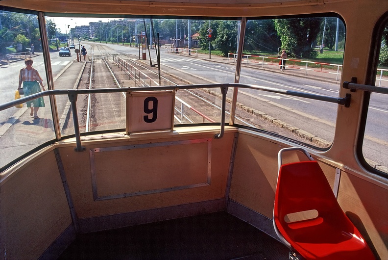 Dans le tram n°9 - Prague